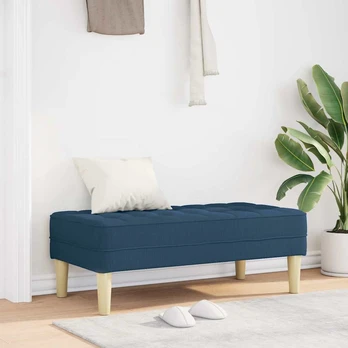 Suolas Mėlynas 113x57x39 cm Audinys