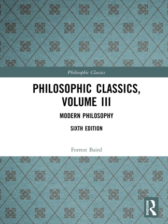 Philosophic Classics, Volume III