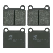 FEBI FE16127 Brake pad set kaina
