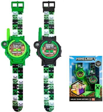 Kelioninis Kids Licensing Minecraft Reloj Walkie talkie
