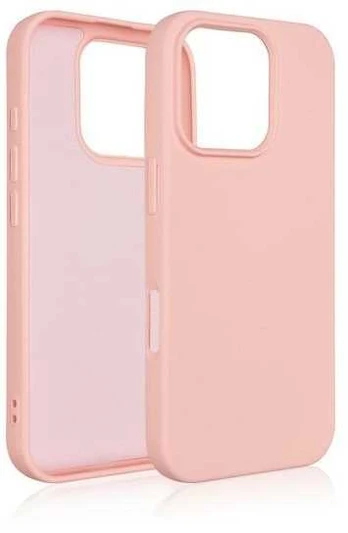 Beline Dėklas Silicone iPhone 16 Pro 6.3" rožinė-auksinė/rose auksinis