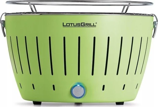 LotusGrill Grilis sodo Węglowy Standard 32 cm x 32 cm žalias