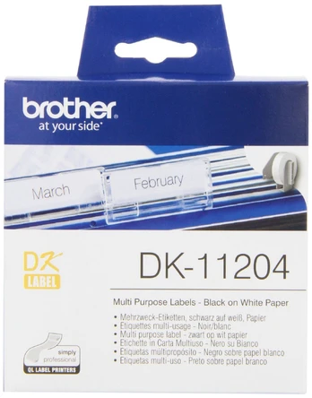 BROTHER DK11204 MULTI PURPOSE LABELS