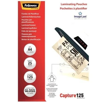 Laminavimo maišeliai Fellowes 5396301, A4, 25 vnt.