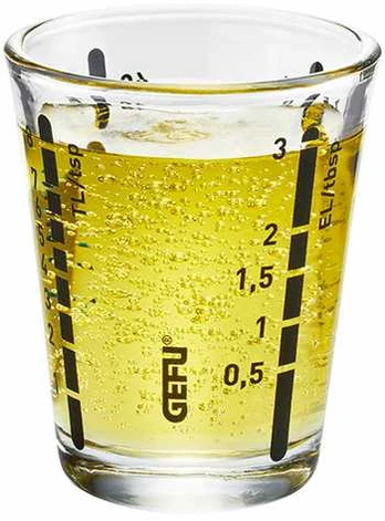 GEFU MESSI Kubeczek su miarką 40 ml