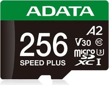Adata Speed Plus 256 GB MicroSDXC Class 10 | UD256GUI3V30A2SP-RA1 | 4711085949219