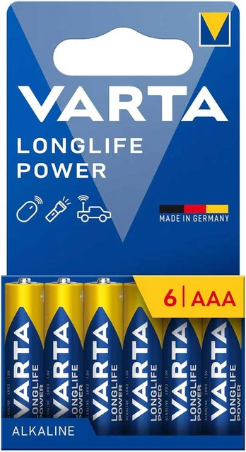 VARTA Longlife Power AAA Pack 6