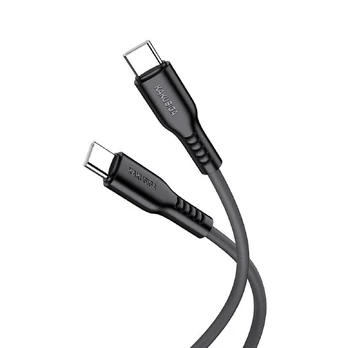 iKaku KSC-973 PD100W charging and data cable Type-C to Type-C 1m Black