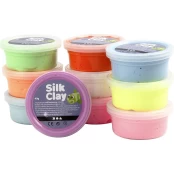 Silk Clay - Basic Colours (10 x 40 g) (79146) kaina
