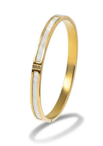 Marc Malone Elegant solid bracelet for women Haley MCB250396G