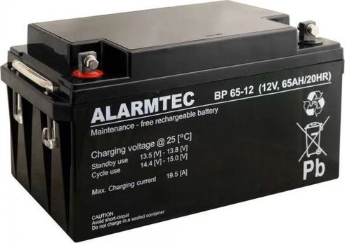 EMU BP 65-12 akumuliatorius 12V/65Ah ALARMTEC
