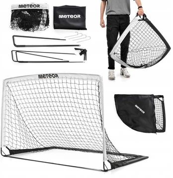 Futbolo vartai Meteor, 120x76x76 cm