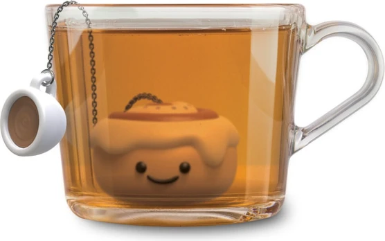 Winkee - Tea Infuser - Cinnamon Bun - Brun