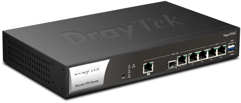 Maršrutizatorius DrayTek Vigor 2962 Dual WAN Security Firewall VPN Rou. retail