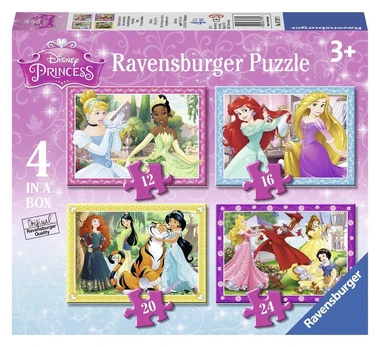 Dėlionė Ravensburger Disney Princess 07397, 19 cm x 14 cm