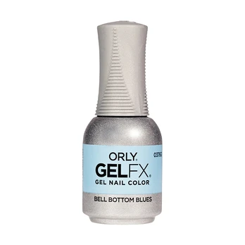 Orly, Gelfx, Shimmer, Semi-Permanent Nagų lakas, Bell Bottom Blues, 18 ml