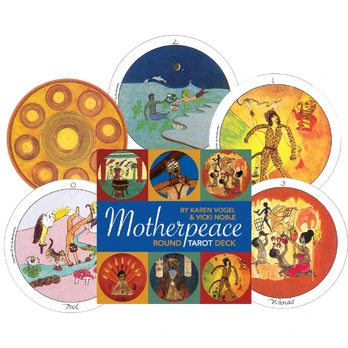 Motherpeace Round Tarot kortos