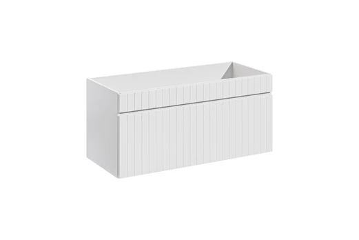 Vonios spintelė COMAD ICONIC WHITE 82-100-D-1S, balta