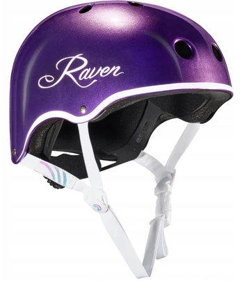 Šalmas Raven Essto, M (55-58cm), violetinė