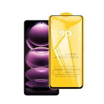 Riff 9D Curved Full Glue Tempered glass for Xiaomi Redmi Note 12 Black
