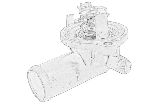 Aušinimo skysčio termostatas OE CHRYSLER K05184977AI