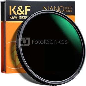 K&F Concept 77mm Nano-X Variable/Fader ND Filter, ND8-ND128