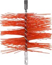 Šepetys kaminų valymui PVC M12x150 mm (72995) kaina