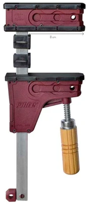 Piher Paraleliniai spaustuvai PRL 400, 15cm, max 4000N