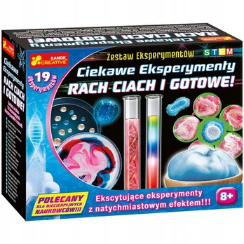 Chemijos eksperimentų rinkinys Ranok-Creative, 19 eksperimentų