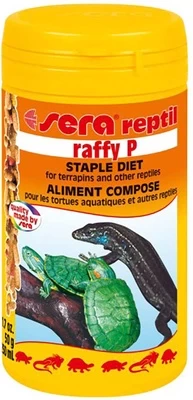 Pašaras visų rūšių vėžliams Sera Raffy P, 250 ml