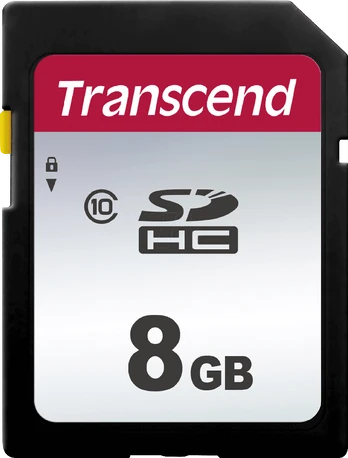 MEMORY SDHC 8GB C10/TS8GSDC300S TRANSCEND