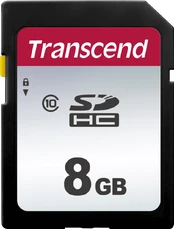 MEMORY SDHC 8GB C10/TS8GSDC300S TRANSCEND kaina