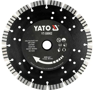 YATO TARCZA DO ŻELBETU 230mm