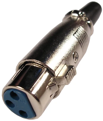 Lizdas mikrofonui XLR 3pin kabeliui