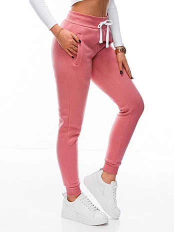 women's sweatpants plr070 - pink