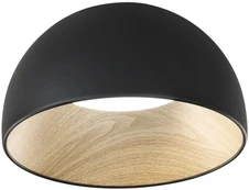 30W LED lubinis šviestuvas COCO, juodas, CCT