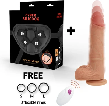 CYBER SILICOCK - STRAP-ON MASTER HUCK REMOTE CONTROL