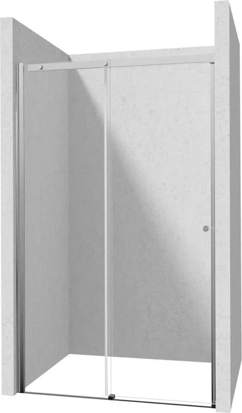 Stumdomos dušo durys Deante Kerria plus, 120 cm, Chrome