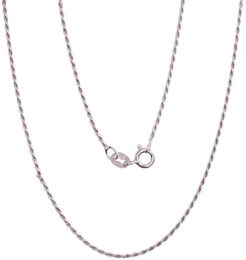Sidabrinė grandinėlė Rope 1,1 mm - 2.3 g. - 42 - 1,1 mm.
