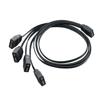 Šakotuvas SilverStone SilverStone ARGB 4-Fach Splitterkabel - 30cm