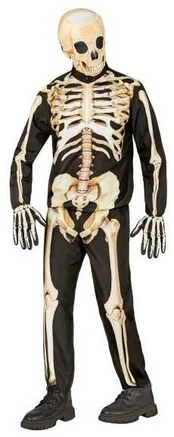 Widmann Skelet kostume til børn