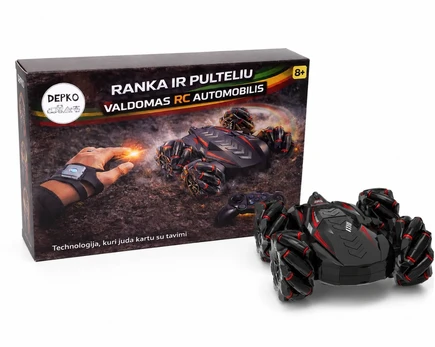 Mb Depko Ranka ir pulteliu valdomas RC automobilis