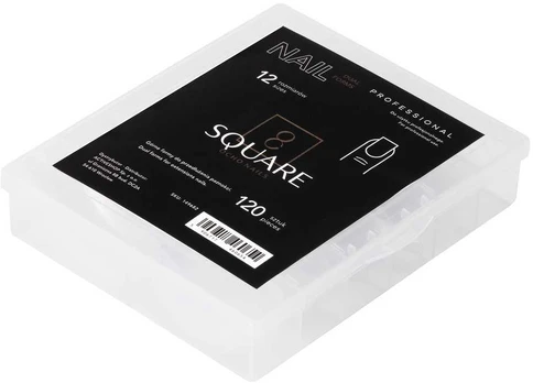 Activeshop OCHO NAILS górne formy square 120 vnt.