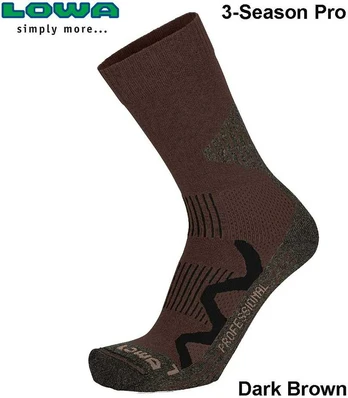 Kojinės Lowa 3-Season Pro Dark Brown