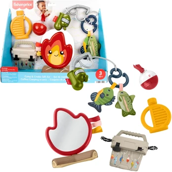 Fisher Price žaislų rinkinys kūdikiams Biwak Malucha 7 elementai