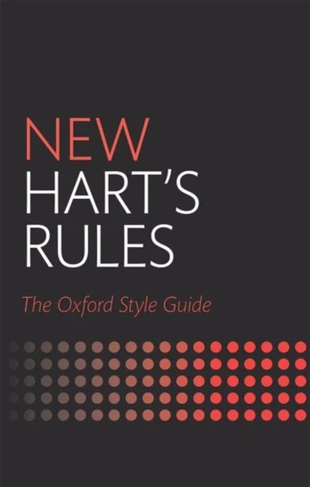 New Hart's Rules, The Oxford Style Guide
