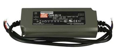 Impulsinis maitinimo šaltinis 12V 7.5A 90W IP67, dimeriuojamas