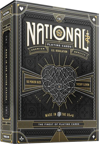 Theory11 žaidimo kortos National