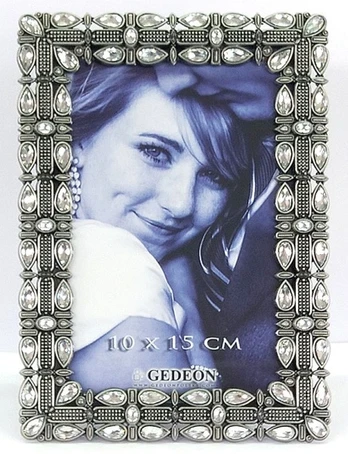 Rėmelis GED 10x15 metalinis RM1646S |sidabrinis
