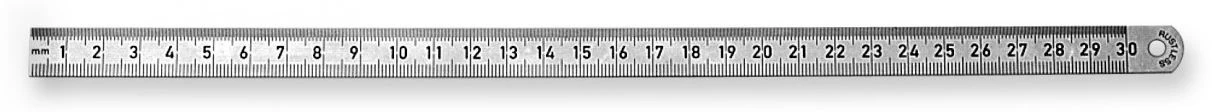 Liniuotė 200x13x0,3mm Scala kaina
